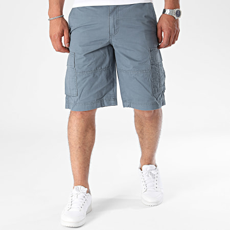 Jack And Jones - Pantalones cortos cargo azul pizarra de Cole Campaign