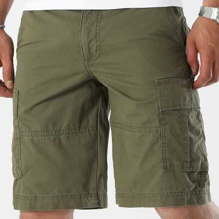 Jack And Jones - Cole Campaña Cargo Pantalones Cortos Caqui Verde