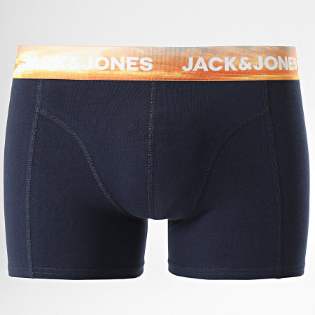 Jack And Jones - Lot De 3 Boxers Luca Solid Bleu Marine