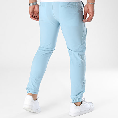 John H - Pantalones de chándal azul claro