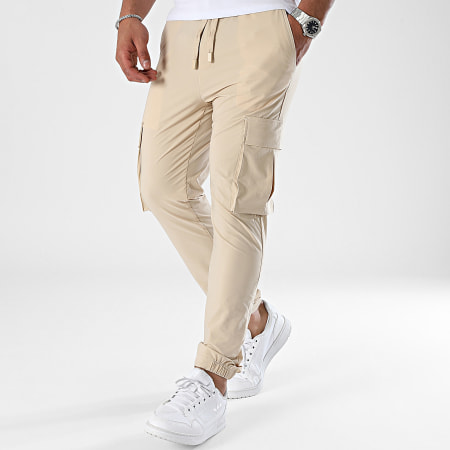 John H - Beige joggingbroek