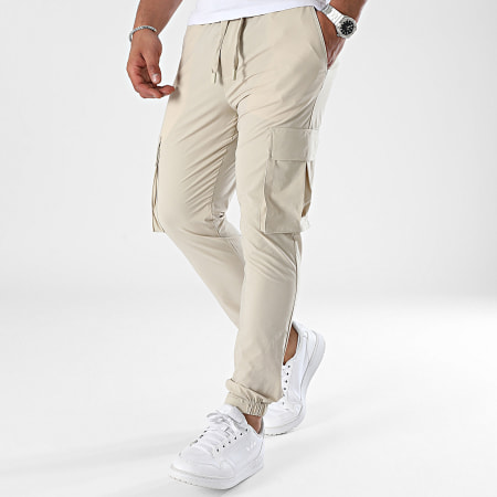 John H - Beige joggingbroek