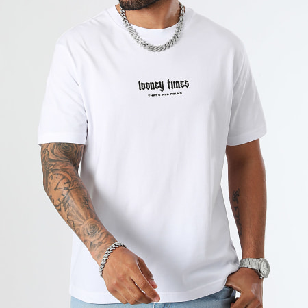 Bugs Bunny - Tee Shirt Oversize Bugs Bunny Full Color Spray White