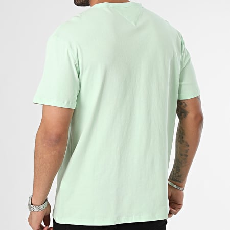 Tommy Jeans - Camiseta con escudo 7995 Verde claro
