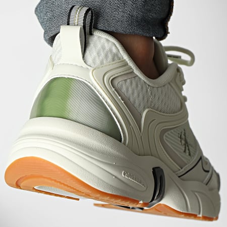Calvin Klein - Retro Tenis Low Mix 0931 Icicle Eggshell Black Sneakers