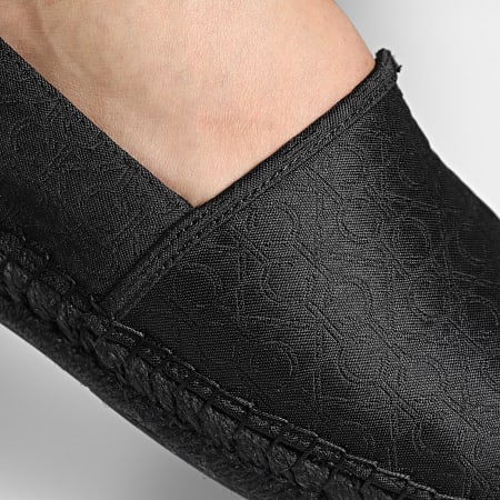 Calvin Klein - Espadrillas Jaq Mono 1468 Nero Mono Jacquard