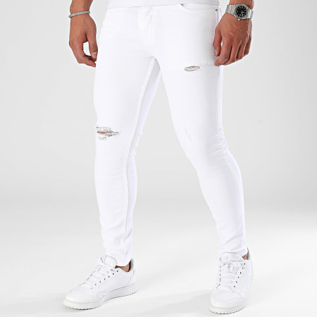 Classic Series - Jean Skinny Blanc