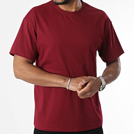 Frilivin - Tee Shirt Bordeaux