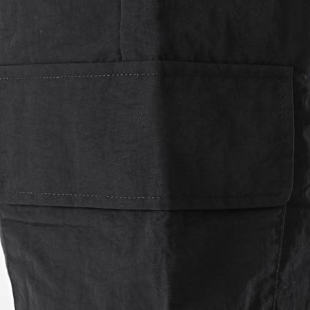 Frilivin - Pantalones cortos cargo negros