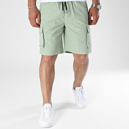 Frilivin - Pantaloncini Cargo Verde Khaki