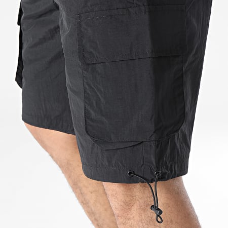 Frilivin - Pantalones cortos cargo negros