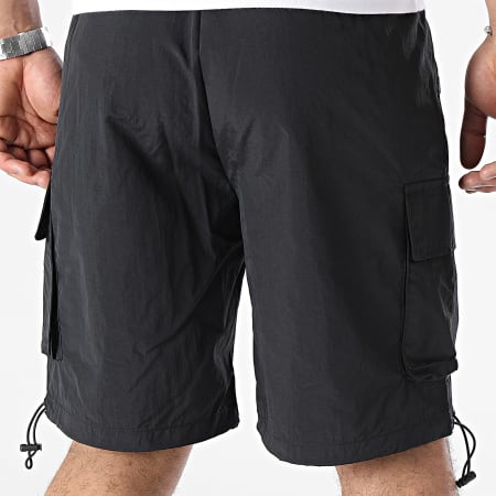 Frilivin - Pantalones cortos cargo negros