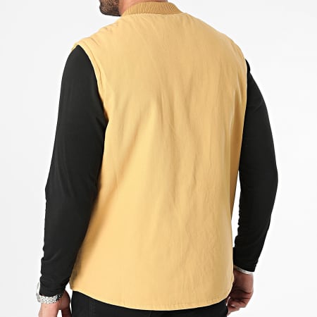 Frilivin - Veste Sans Manches Jaune Moutarde