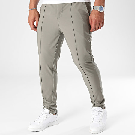 Frilivin - Pantalon Gris Clair