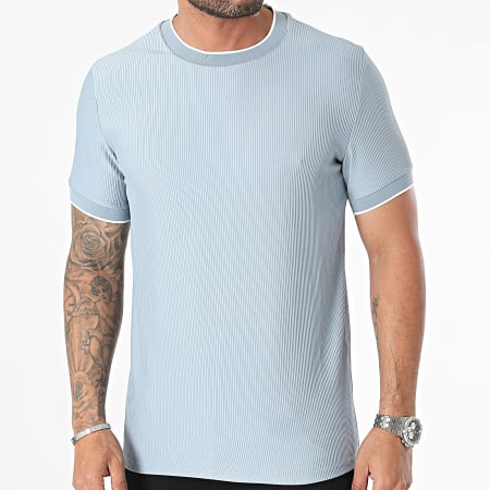 Frilivin - Camiseta azul claro