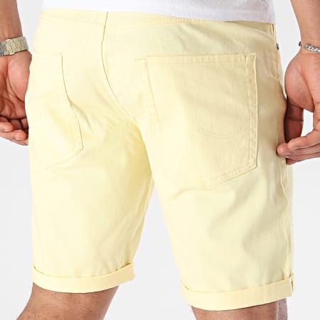 Jack And Jones - Pantaloncini Original Trick Jean Yellow