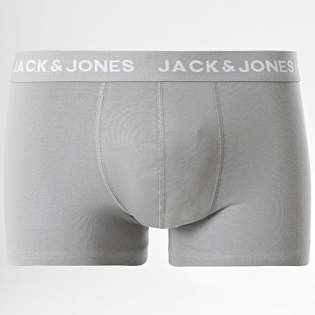 Jack And Jones - Juego de 5 Larry Solid Grey Green Red Yellow Royal Blue Boxers