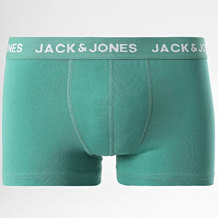 Jack And Jones - Lot De 5 Boxers Larry Solid Gris Vert Rouge Jaune Bleu Roi