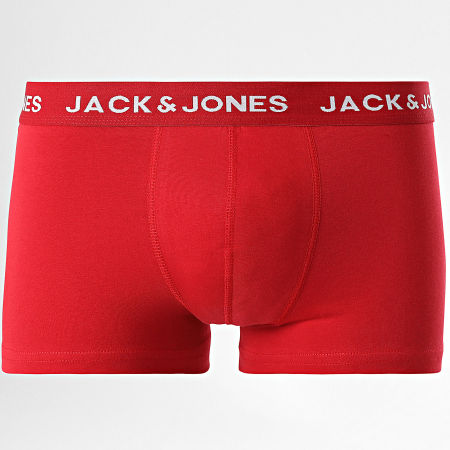 Jack And Jones - Juego de 5 Larry Solid Grey Green Red Yellow Royal Blue Boxers