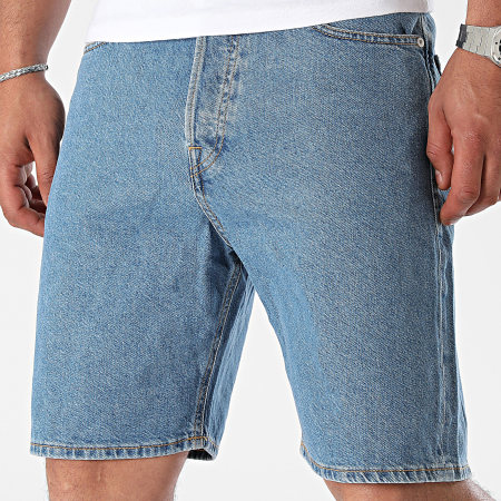 Jack And Jones - Tony Pantalones cortos vaqueros azules sueltos