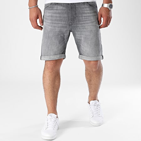 Jack And Jones - Pantalones cortos vaqueros Chris Grey