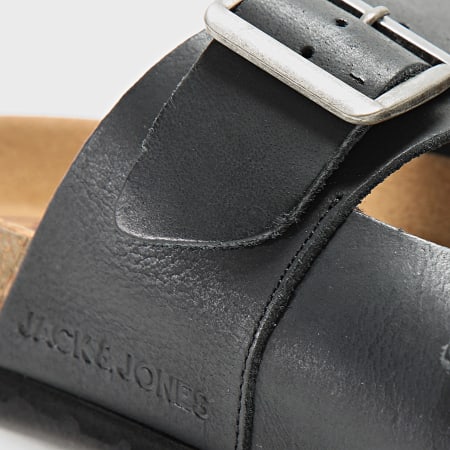 Jack And Jones - Sandales Louis Leather Anthracite