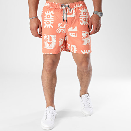 Jack And Jones - Bermudas Fiji Naranja Beige