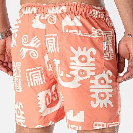 Jack And Jones - Short De Bain Fiji Orange Beige