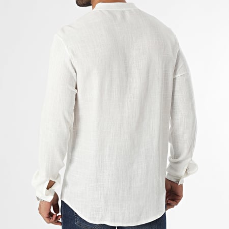 KZR - Camisa Manga Larga Blanca