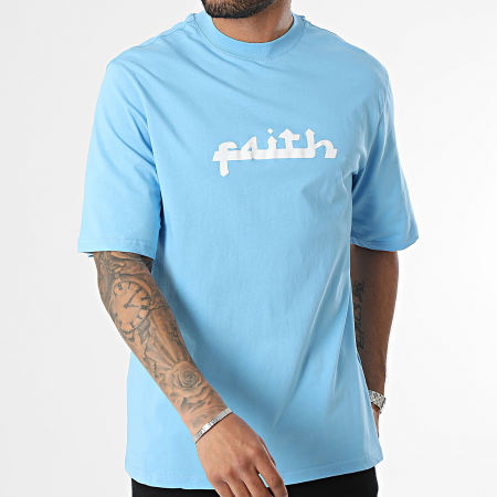 KZR - Camiseta oversize azul