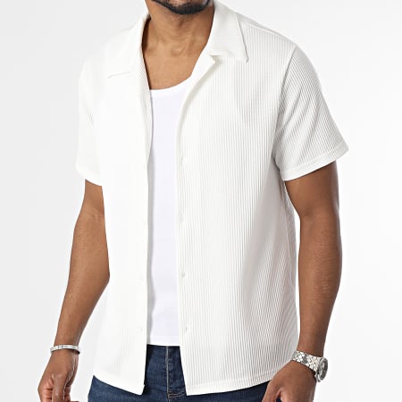 KZR - Chemise Manches Courtes Blanc