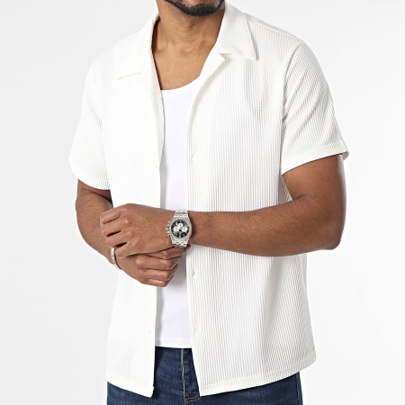 KZR - Chemise Manches Courtes Blanc