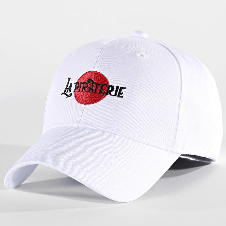 La Piraterie - Casquette Red Moon Blanc Rouge Noir