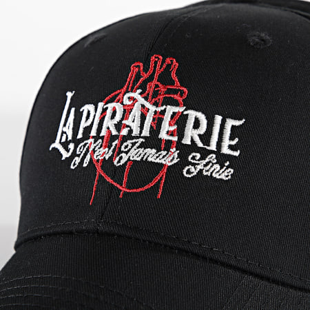 La Piraterie - Zwart Wit Rood Hart Cap