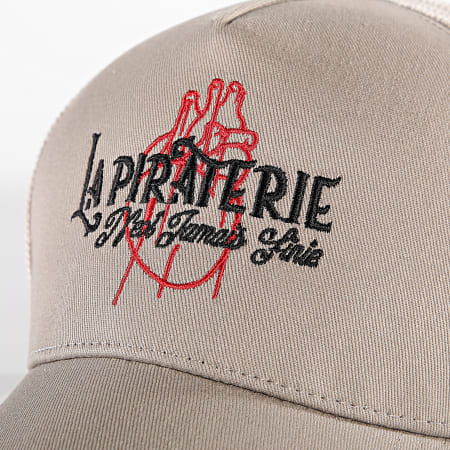 La Piraterie - Gorra Trucker Corazón Beige