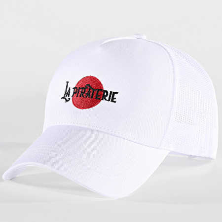 La Piraterie - Red Moon Trucker Cap Blanco