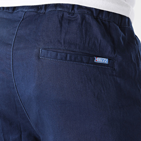 MZ72 - Short Chino Fuzze Bleu Marine