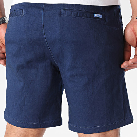 MZ72 - Short Chino Fuzze Bleu Marine