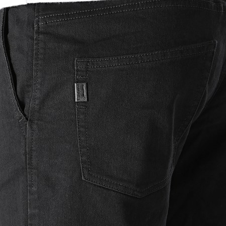 Tiffosi - Pantalones cortos índigo Slim Jean 10054341 Negro