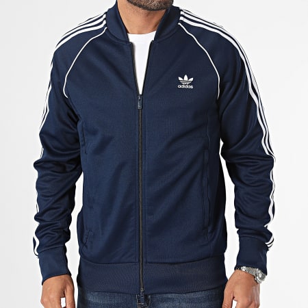 Adidas Originals - Sweat Zippé IR9866 Bleu Marine