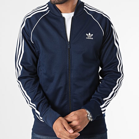 Adidas Originals - Sweat Zippé IR9866 Bleu Marine