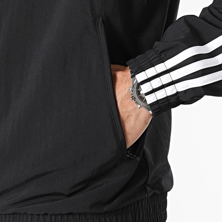 Adidas Originals - Giacca con zip in tessuto IT2491 Nero