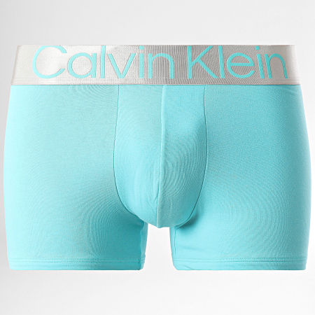 Calvin Klein - Lot De 3 Boxers NB3130A Bleu Marine Vert Foncé Bleu Clair