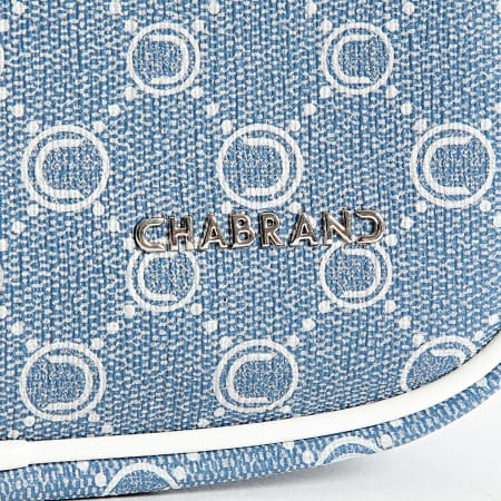 Chabrand - Borsa pettorale 85017718 Blu Denim Bianco