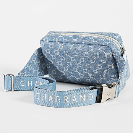 Chabrand - Bolsa Banana 85086718 Blanco Azul Denim