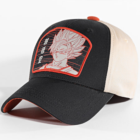 Freegun - Dragon Ball Z Goku Cappello Nero Beige