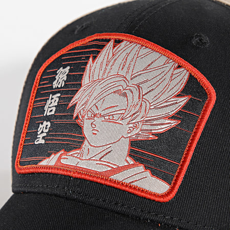 Freegun - Dragon Ball Z Goku Cappello Nero Beige