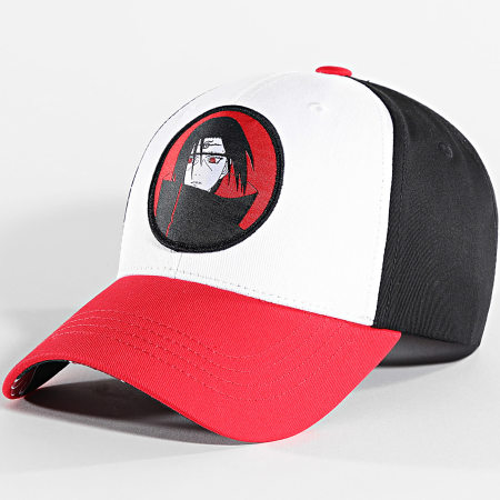 Freegun - Casquette Naruto Hitachi Noir Blanc Rouge