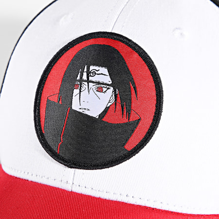 Freegun - Casquette Naruto Hitachi Noir Blanc Rouge