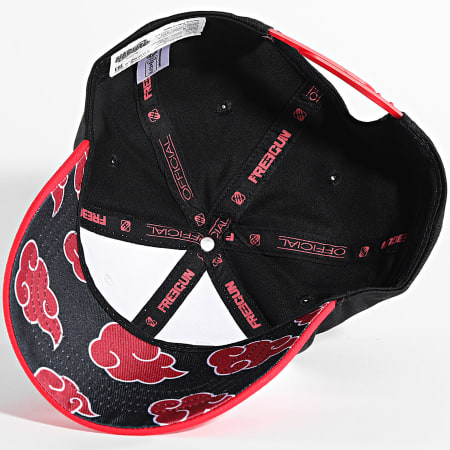 Freegun - Casquette Naruto Hitachi Noir Blanc Rouge